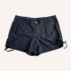 NIKE Dri-Fit shorts, navy blue, XL (16-18) women's, pristine